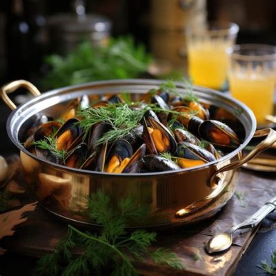   Moules Marinières: 鮮美的貝殼與濃郁的酒香交織成異國美味！